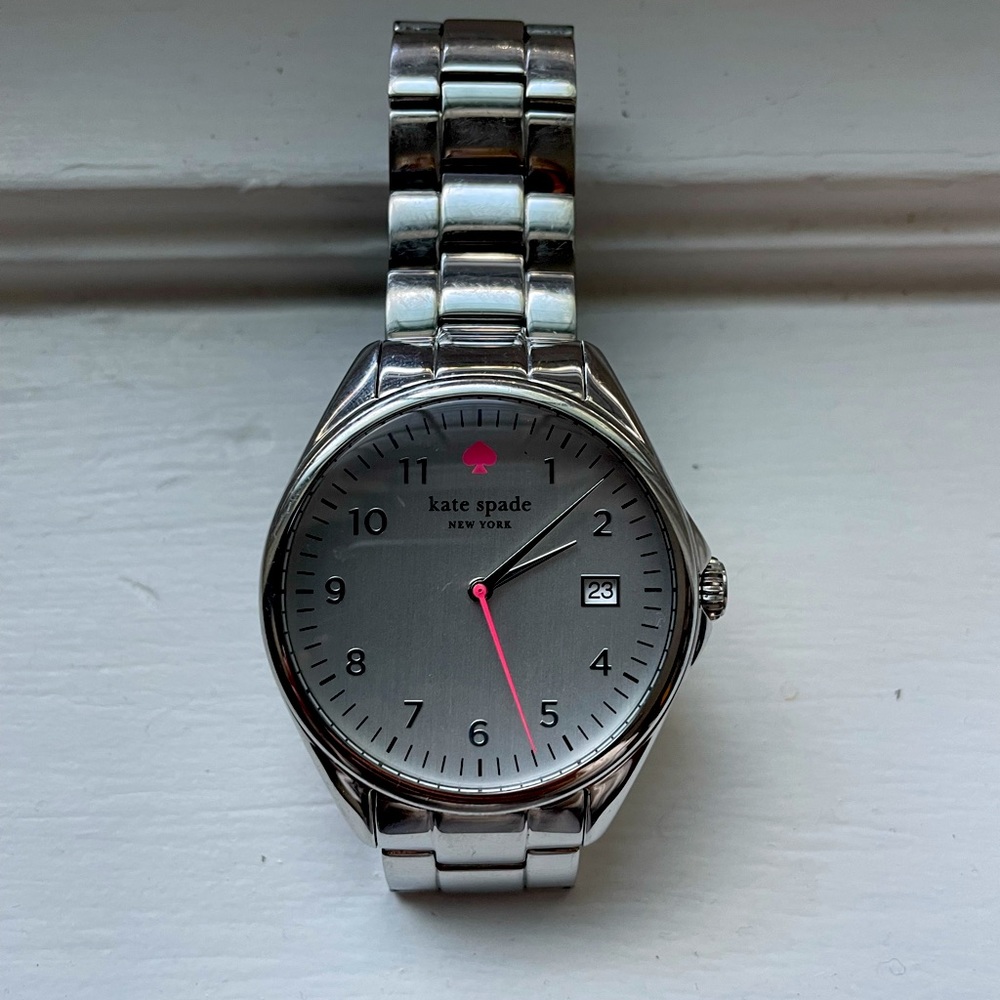 KATE SPADE SILVER WATCH